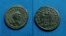 Ancient Coins - Constantine II as Caesar Follis Lugdunum