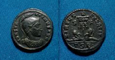 Ancient Coins - Constantine I AE Follis two captives