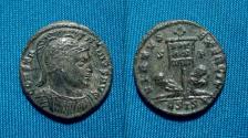 Ancient Coins - Constantine Follis Siscia two captives