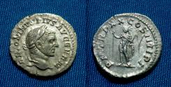 Ancient Coins - Caracalla Denarius / Sol