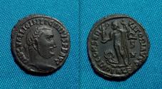 Ancient Coins - Licinius I AE Follis Alexandria Very Rare