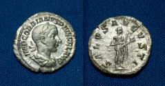 Ancient Coins - Gordian III Denarius Salus