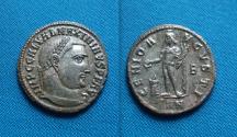 Ancient Coins - Maximinus II  Follis Silvered Nicomedia