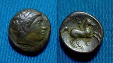 Ancient Coins - Kings of Macedon Philip II AE17