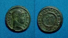Ancient Coins - Crispis as Caesar AE Follis Siscia