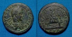 Ancient Coins - Severus Alexander AE27 of Caesarea, Cappadocia.