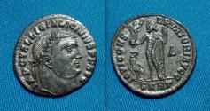 Ancient Coins - Licinius I Silvered Follis Heraclea