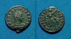 Ancient Coins - Arcadius AE14 Constantinople