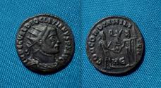 Ancient Coins - Diocletian AE Antoninianus Heraclea