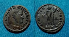 Ancient Coins - Maximinus II as Caesar AE Follis Antioch RARE
