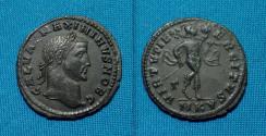 Ancient Coins - Maximinus II as Caesar AE27 Follis Cyzicus