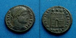 Ancient Coins - Constantine I Æ Follis Thessalonica