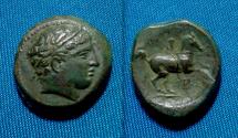 Ancient Coins - Kings of Macedon Philip II AE18