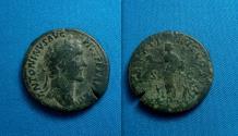 Ancient Coins - Antoninus Pius Sestertius Pietas