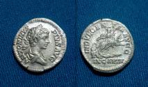 Ancient Coins - Caracalla Denarius Dea Caelestis