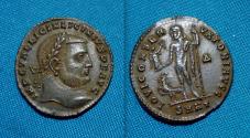 Ancient Coins - Licinius I AE Follis Heraclea