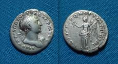 Ancient Coins - Trajan AR Denarius