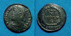 Ancient Coins - Jovian AE20 Follis Constantinople
