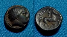 Ancient Coins - Kings of Macedon Philip II AE17