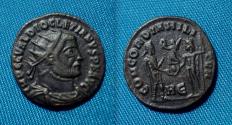 Ancient Coins - Diocletian AE Antoninianus Heraclea
