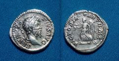 Ancient Coins - Septimius Severus Denarius Rare