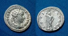 Ancient Coins - Gordian III AR Antoninianus Jupiter