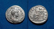 Ancient Coins - Caracalla Denarius Laodicea