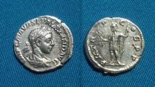 Ancient Coins - Severus Alexander Denarius Mars