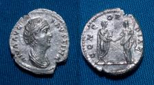 Ancient Coins - Diva Faustina I Augusta Denarius