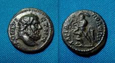 Ancient Coins - Hadrianopolis AE19. Autonomous coinage./ Heracles