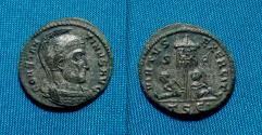 Ancient Coins - Constantine I AE Follis two captives
