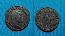 Ancient Coins - Galerius Mximian AE 26mm Follis Alexandria