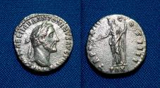 Ancient Coins - Antoninus Pius Denarius