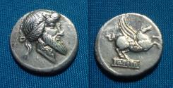 Ancient Coins - Q Titius AR Denarius. / Pegasus