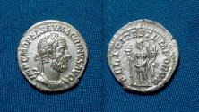 Ancient Coins - Macrinus AR Denarius