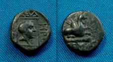 Ancient Coins - Greek bronze, Abdera AE14
