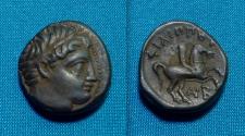 Ancient Coins - Kings of Macedon Philip II AE17