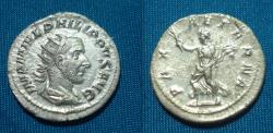 Ancient Coins - Philip I AR Antoninianus Scarce