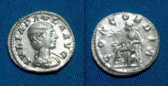 Ancient Coins - Julia Paula Denarius Concordia