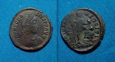 Ancient Coins - Theodosius I AE2.Maiorina RARE