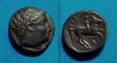 Ancient Coins - Kings of Macedon Philip II AE17