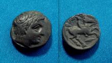 Ancient Coins - Kings of Macedon Philip II AE17