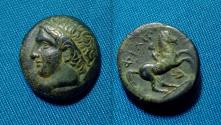 Ancient Coins - Kings of Macedon. Philip II AE17