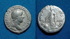 Ancient Coins - Hadrian AR Denarius