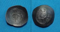 Ancient Coins - Byzantine Isaac II Angelus 26mm trachy