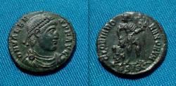Ancient Coins - Valens AE Follis Siscia