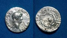Ancient Coins - Nero Augustus AR Denarius Scarce