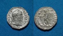 Ancient Coins - Septimius Severus Denarius Genius