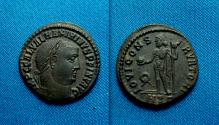 Ancient Coins - Maximinus II AE Follis Heraclea