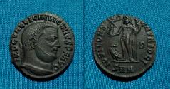 Ancient Coins - Licinius I AE Follis Heraclea